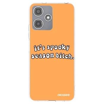 Picasee silikonski prozorni ovitek za Xiaomi Redmi 12 5G - Spooky season