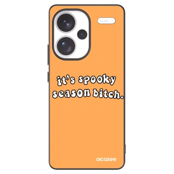 Picasee silikonski črni ovitek za Xiaomi Redmi Note 13 Pro+ 5G - Spooky season