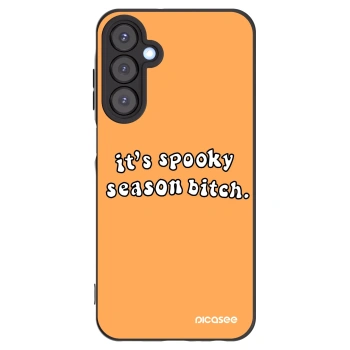 Picasee silikonski črni ovitek za Samsung Galaxy A25 A256B 5G - Spooky season