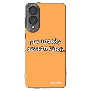Picasee silikonski prozorni ovitek za Samsung Galaxy S25 Edge 5G - Spooky season