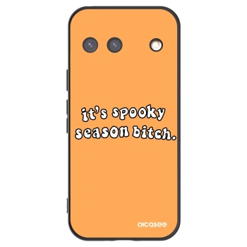 Picasee silikonski črni ovitek za Google Pixel 9 - Spooky season