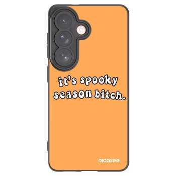 Picasee silikonski črni ovitek za Samsung Galaxy S26 - Spooky season