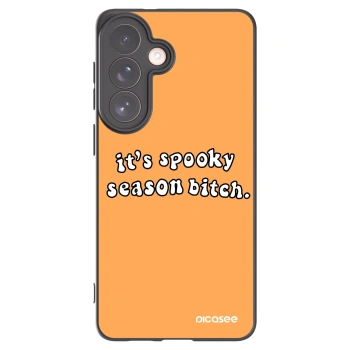 Picasee silikonski črni ovitek za Samsung Galaxy S26+ - Spooky season