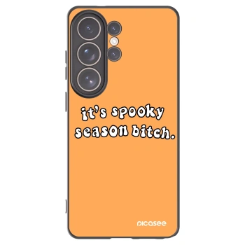 Picasee silikonski črni ovitek za Samsung Galaxy S26 Ultra - Spooky season