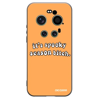 Picasee silikonski črni ovitek za Xiaomi 17 Ultra - Spooky season