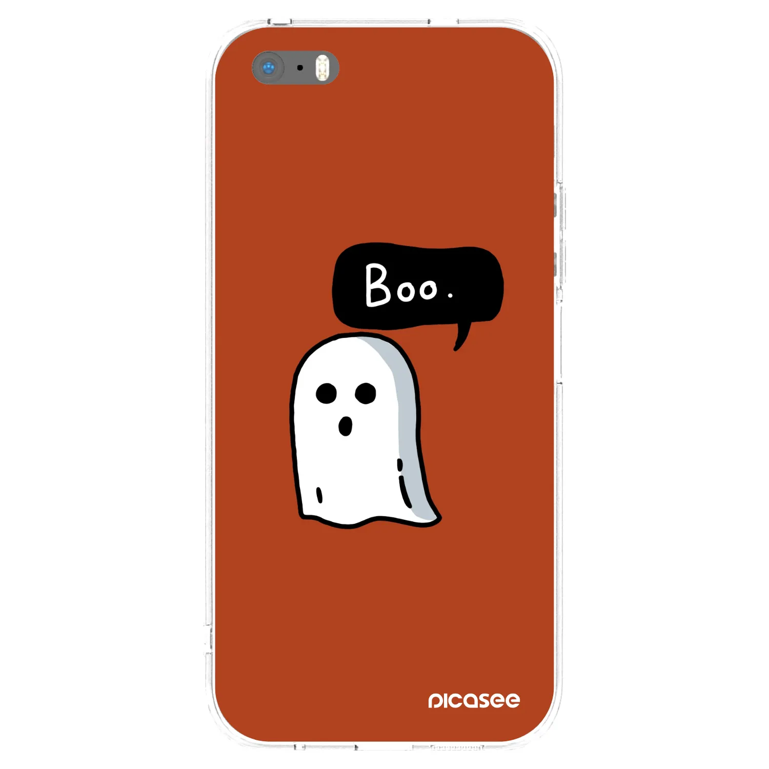 Picasee silikonski prozorni ovitek za Apple iPhone 5/5S/SE - Boo