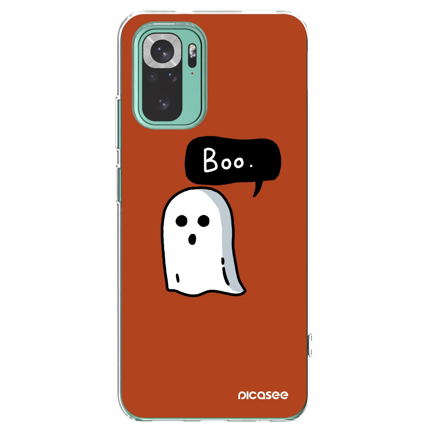 Picasee silikonski prozorni ovitek za Xiaomi Redmi Note 10 Pro - Boo