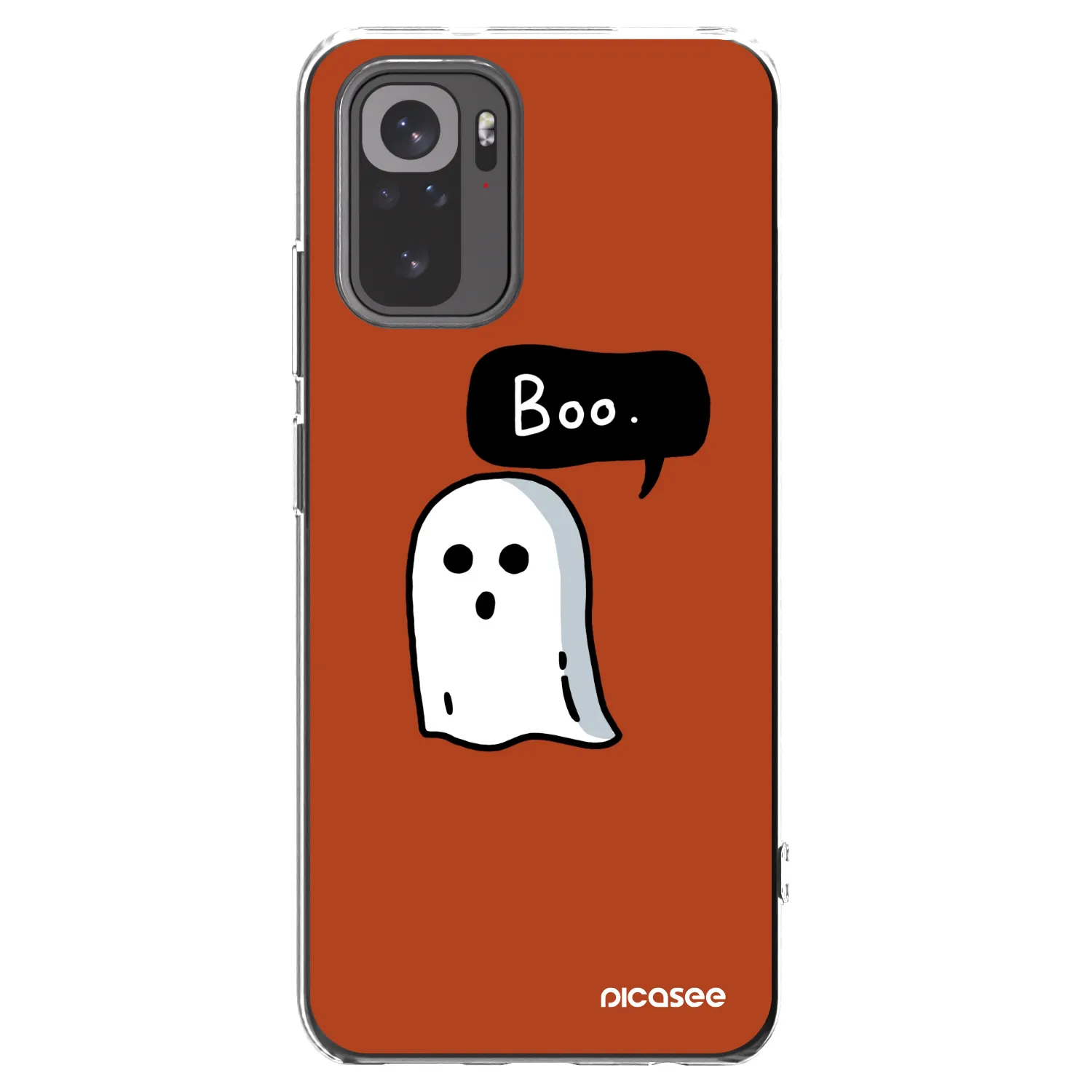 Picasee silikonski prozorni ovitek za Xiaomi Redmi Note 10S - Boo
