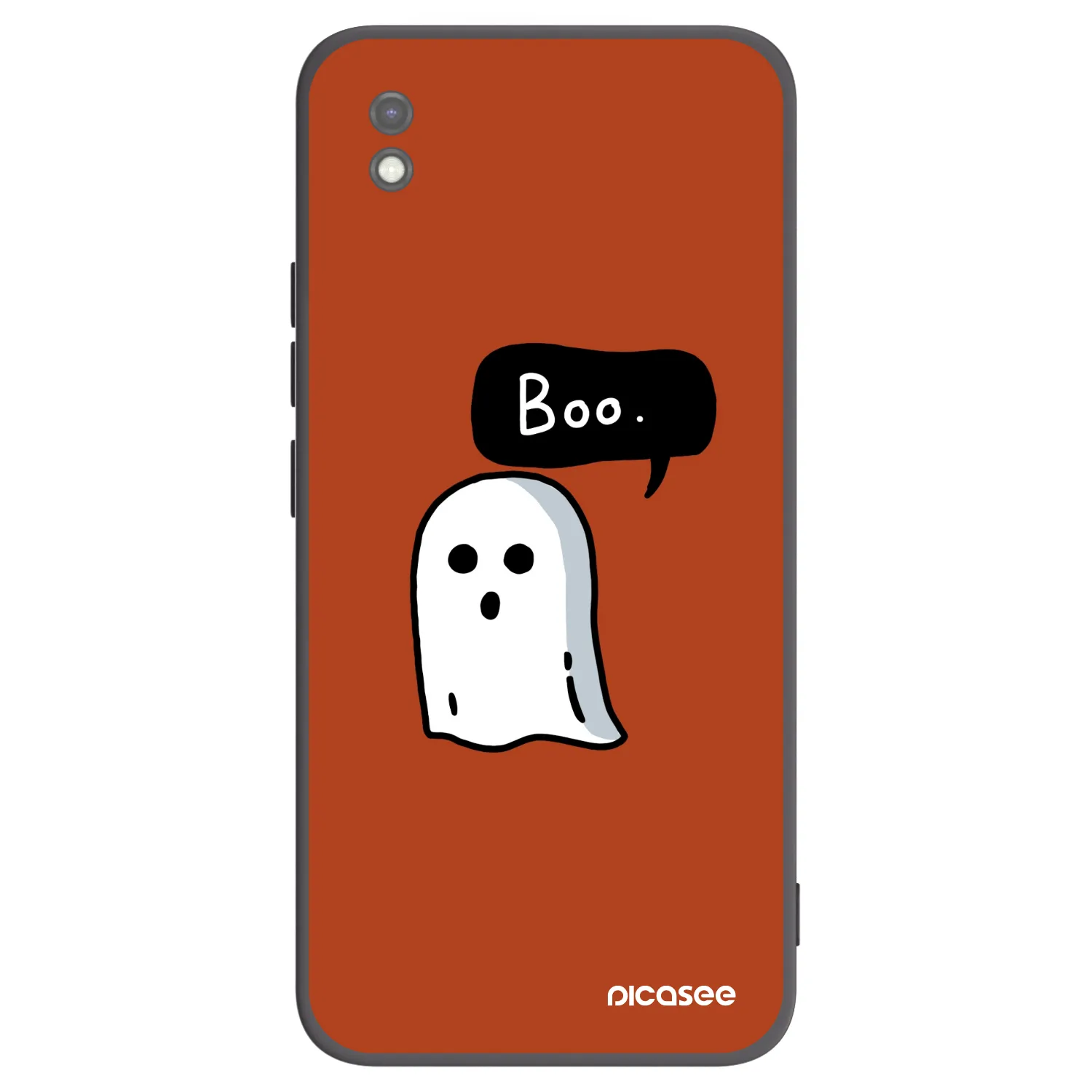 Picasee silikonski črni ovitek za Xiaomi Redmi 9AT - Boo