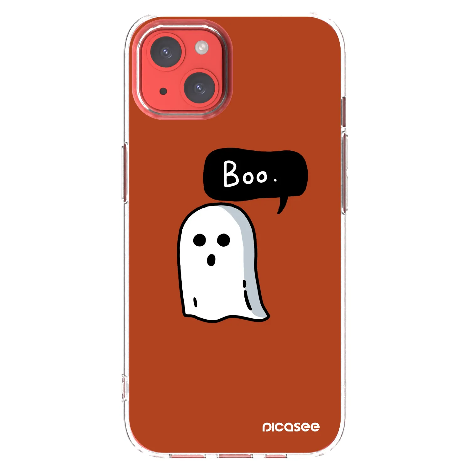 Picasee silikonski prozorni ovitek za Apple iPhone 13 - Boo