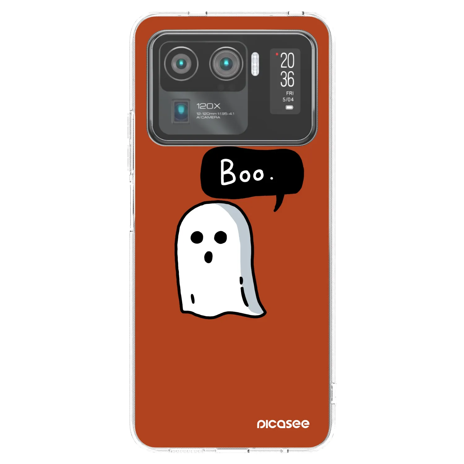 Picasee silikonski prozorni ovitek za Xiaomi Mi 11 Ultra - Boo