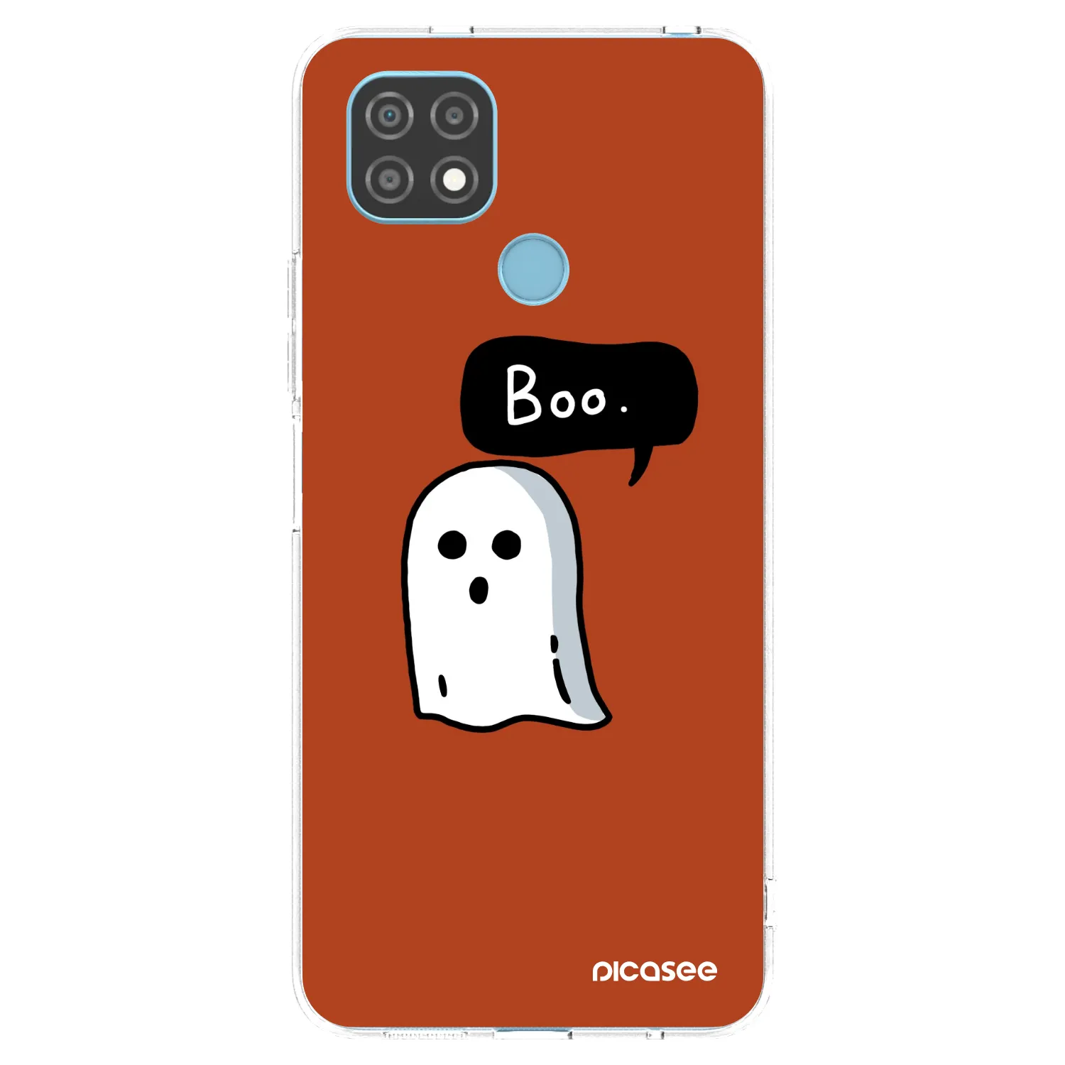 Picasee silikonski prozorni ovitek za Realme C21 - Boo