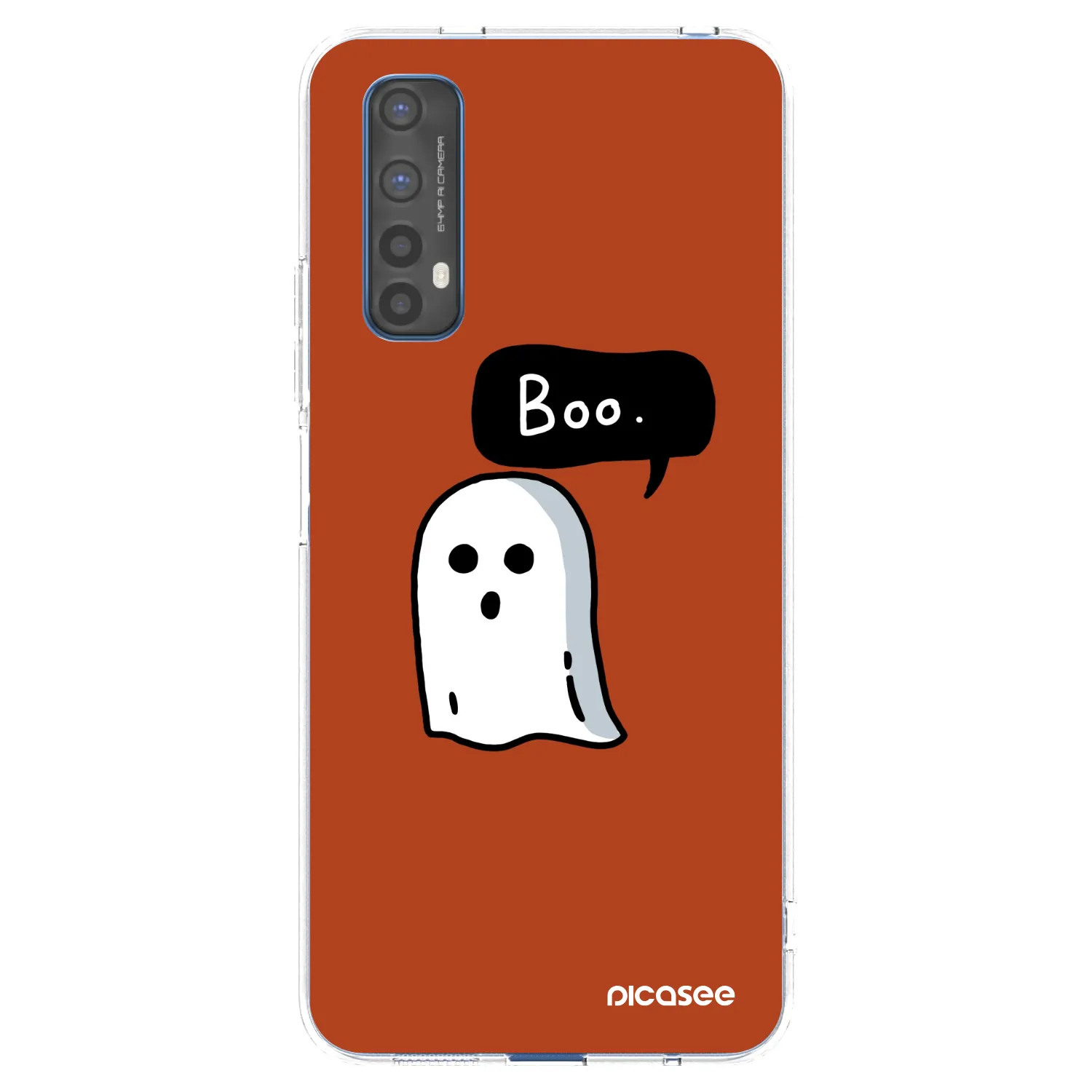 Picasee silikonski prozorni ovitek za Realme 7 - Boo
