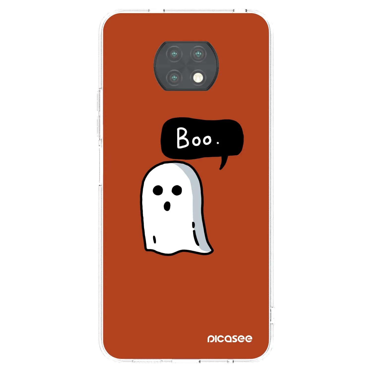Picasee silikonski prozorni ovitek za Xiaomi Redmi Note 9T - Boo