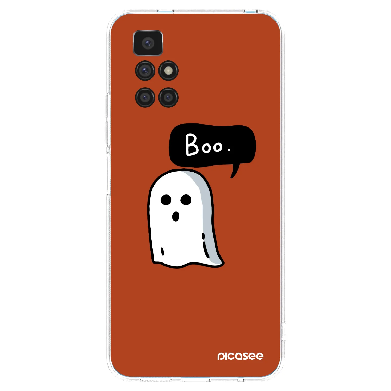 Picasee silikonski prozorni ovitek za Xiaomi Redmi 10 - Boo