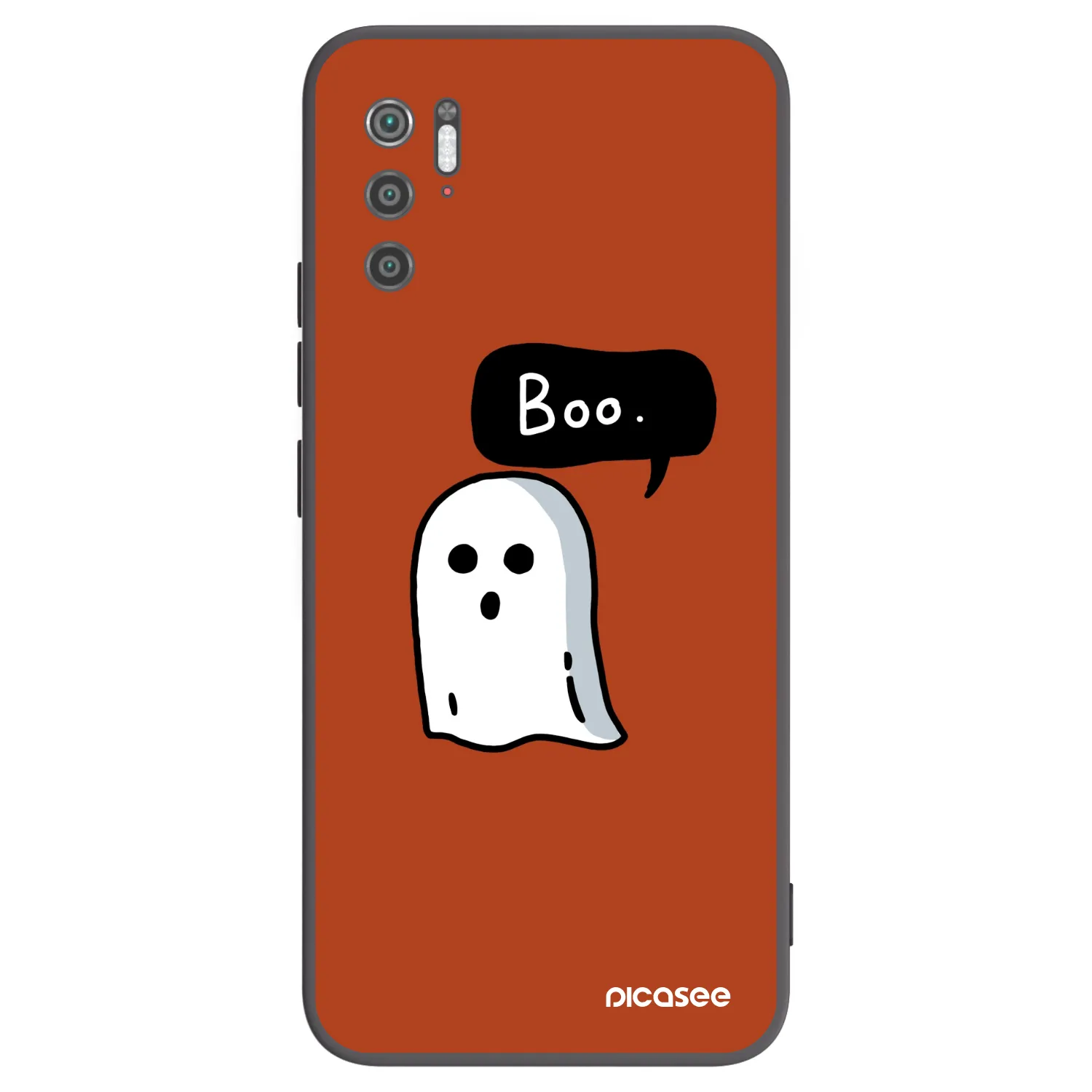 Picasee silikonski črni ovitek za Xiaomi Poco M3 Pro 5G - Boo