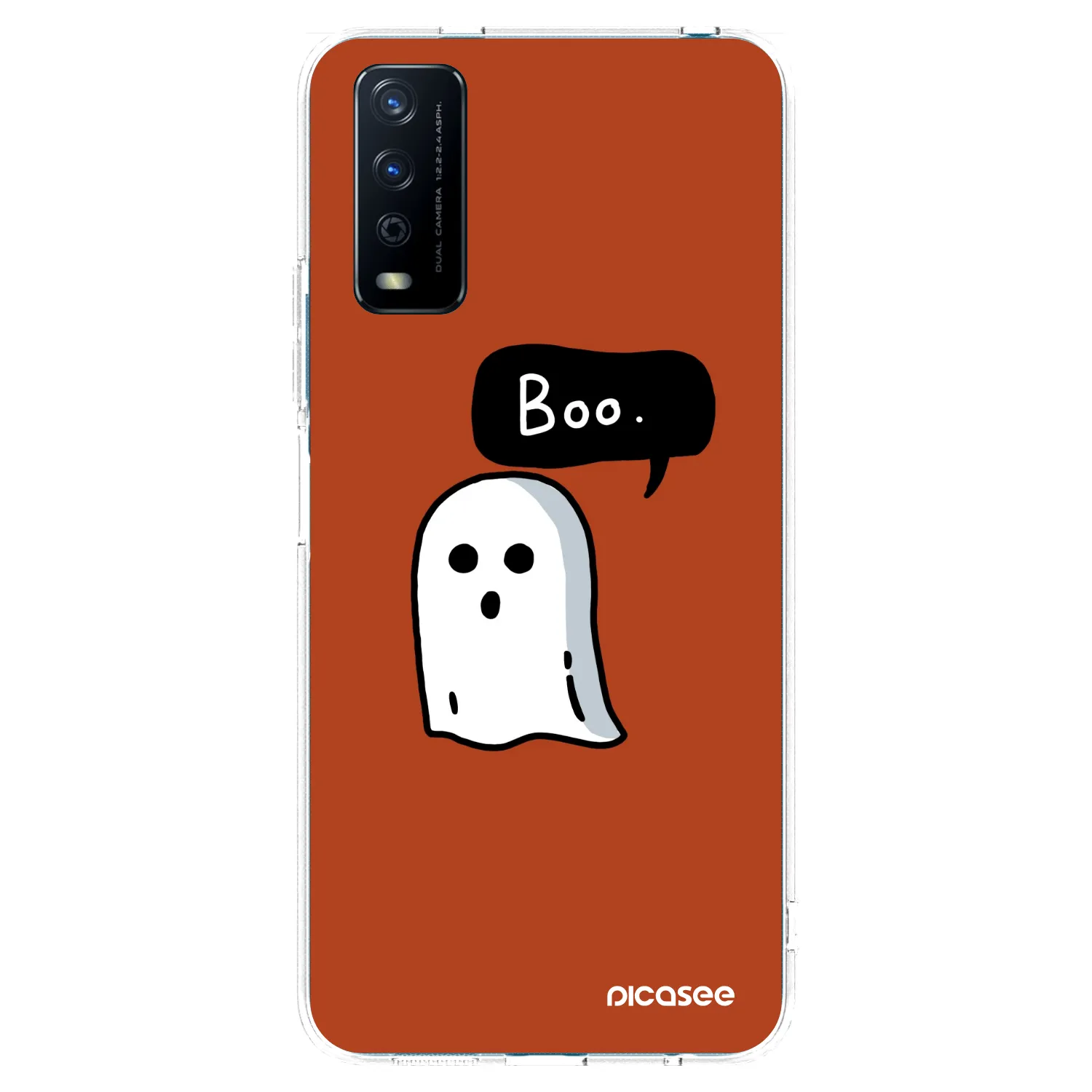 Picasee silikonski prozorni ovitek za Vivo Y11s - Boo