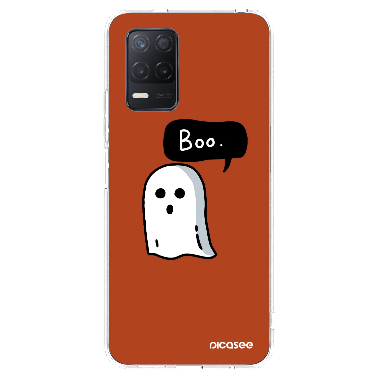 Picasee silikonski prozorni ovitek za Realme 8 5G - Boo