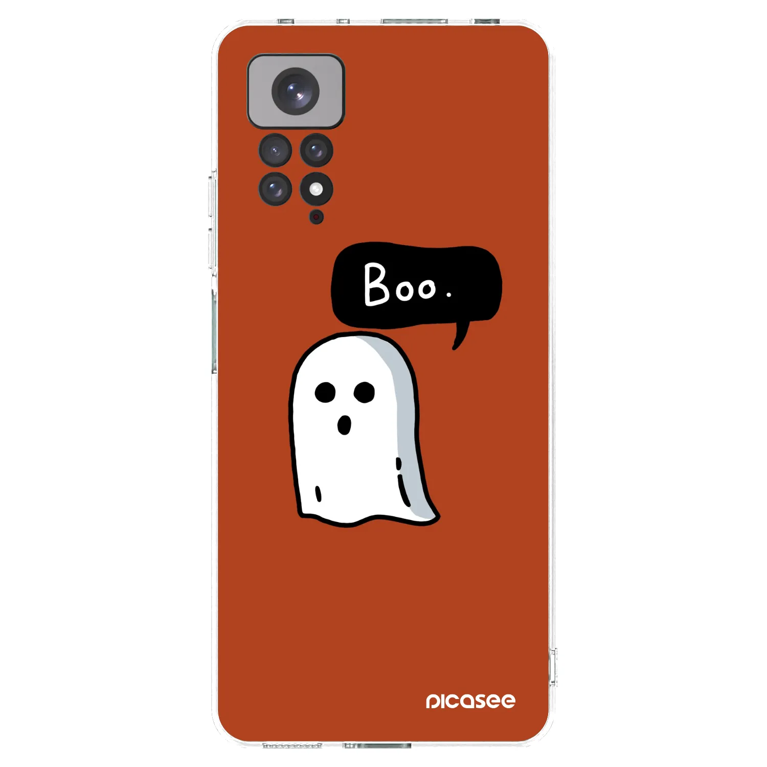 Picasee silikonski prozorni ovitek za Xiaomi Redmi Note 11S 4G - Boo