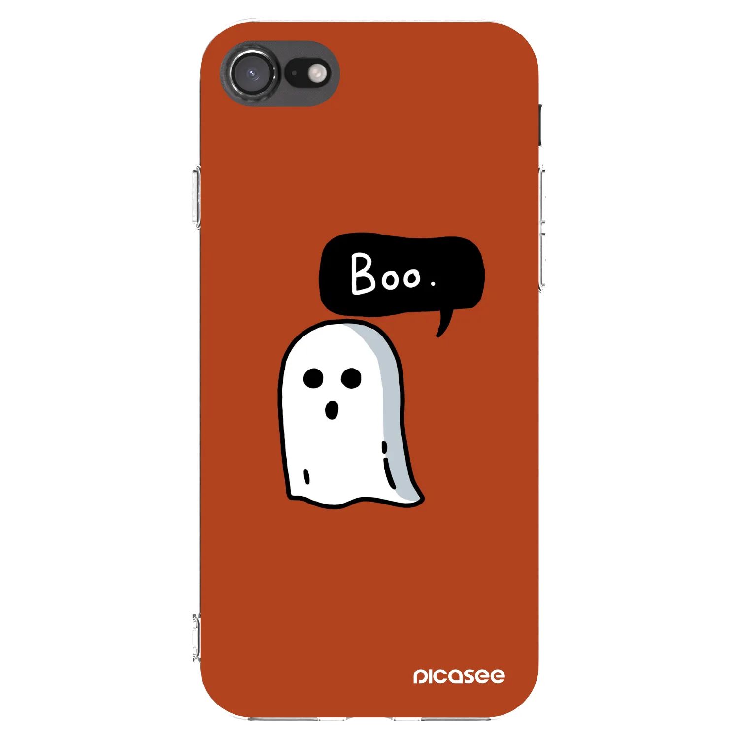 Picasee silikonski prozorni ovitek za Apple iPhone SE 2022 - Boo