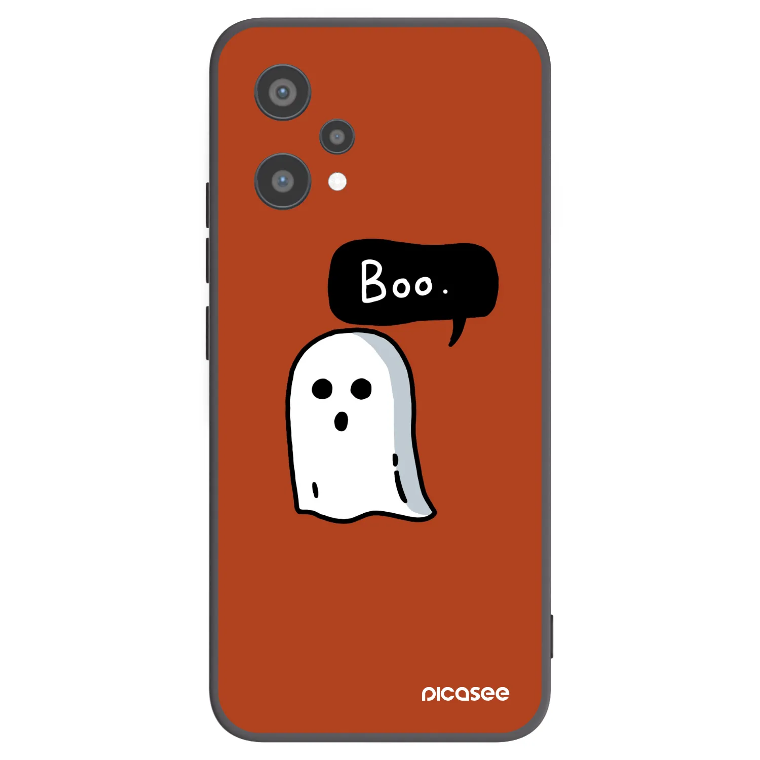 Picasee silikonski črni ovitek za Realme 9 Pro 5G - Boo