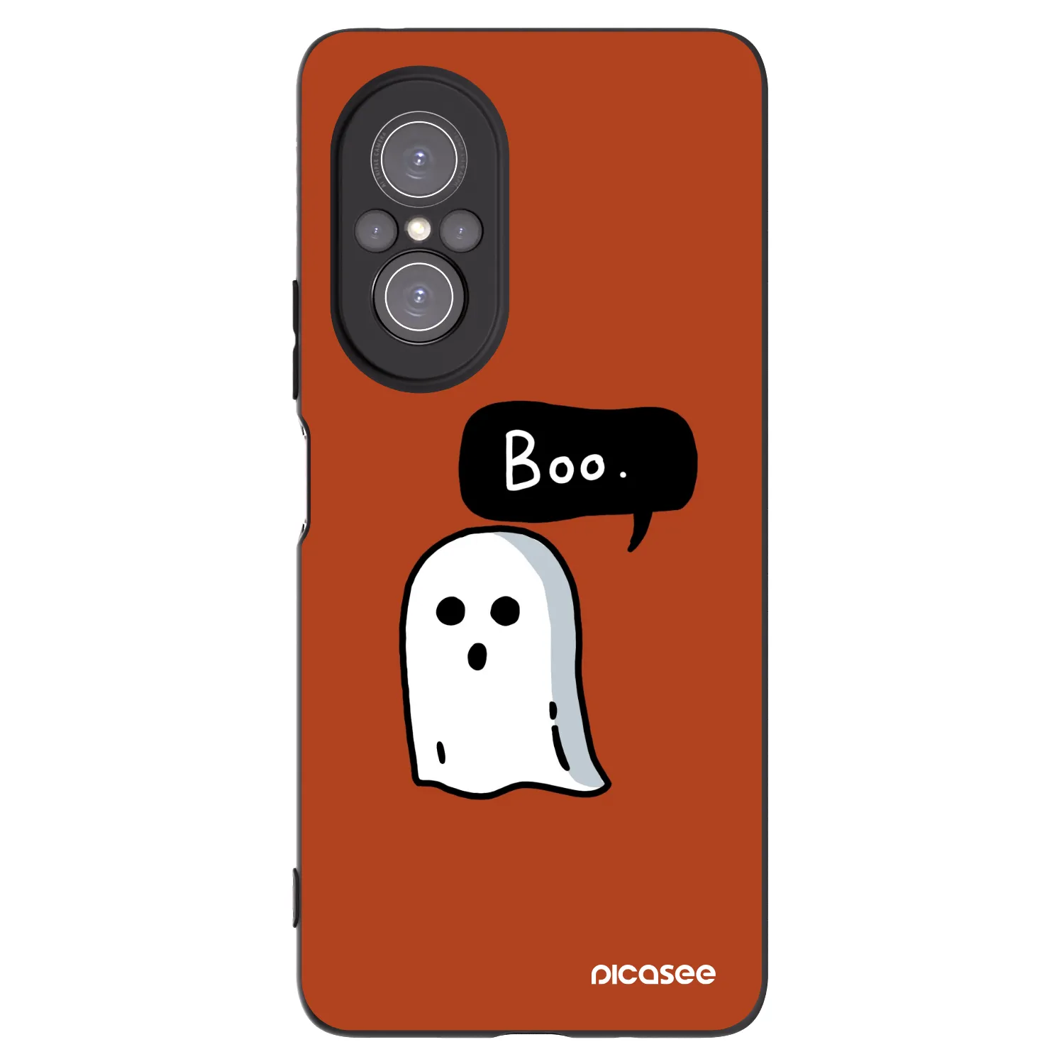Picasee silikonski črni ovitek za Huawei Nova 9 SE - Boo
