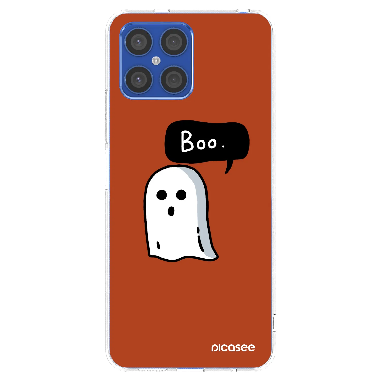 Picasee silikonski prozorni ovitek za Honor X8 4G - Boo