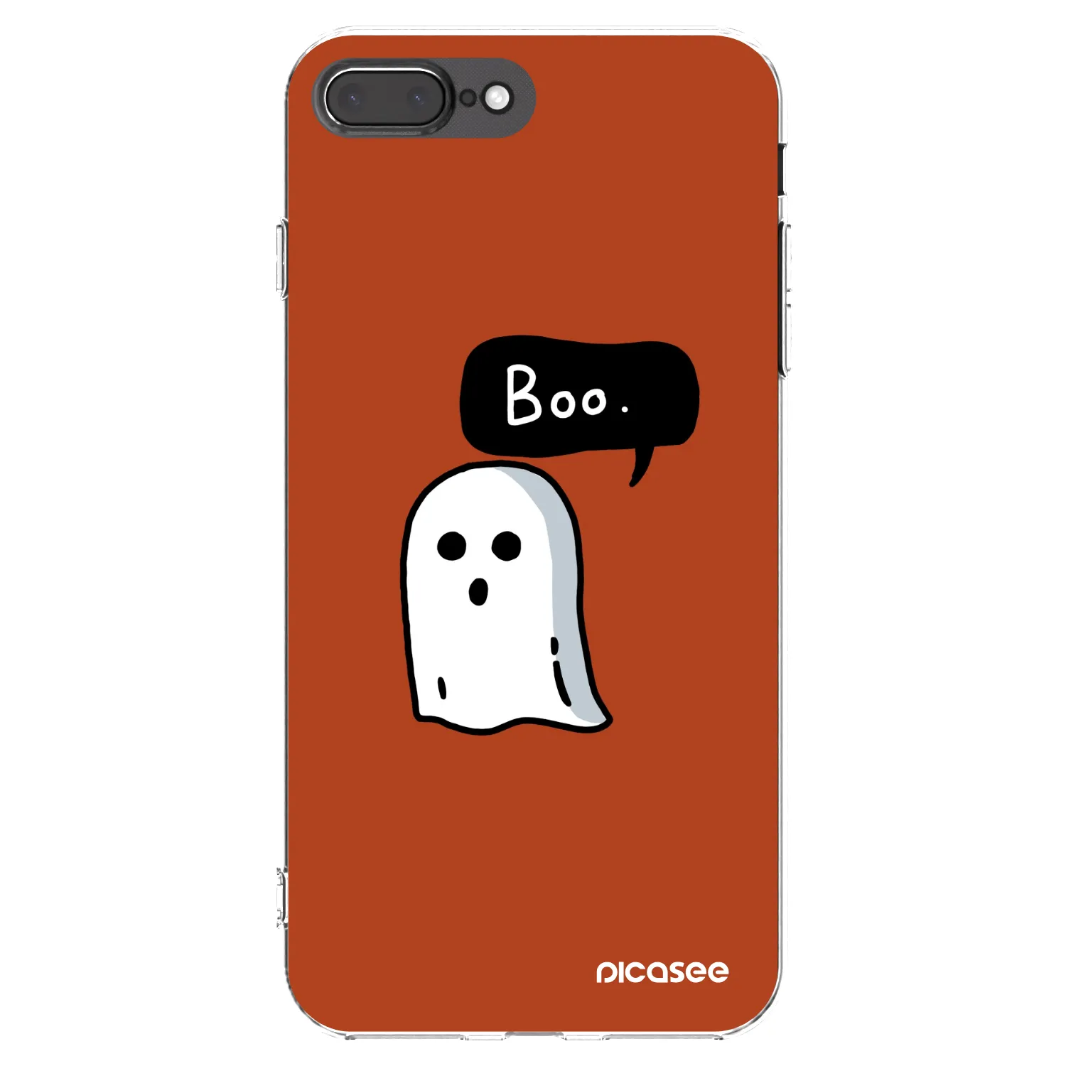 Picasee silikonski prozorni ovitek za Apple iPhone 8 Plus - Boo