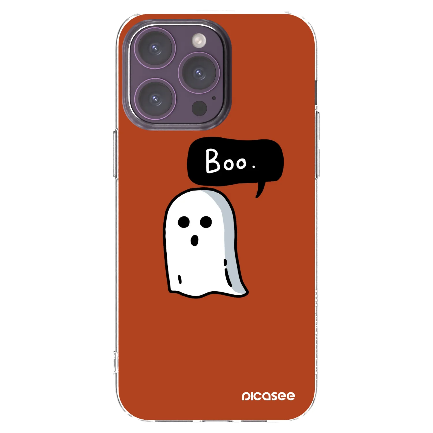 Picasee silikonski prozorni ovitek za Apple iPhone 14 Pro Max - Boo