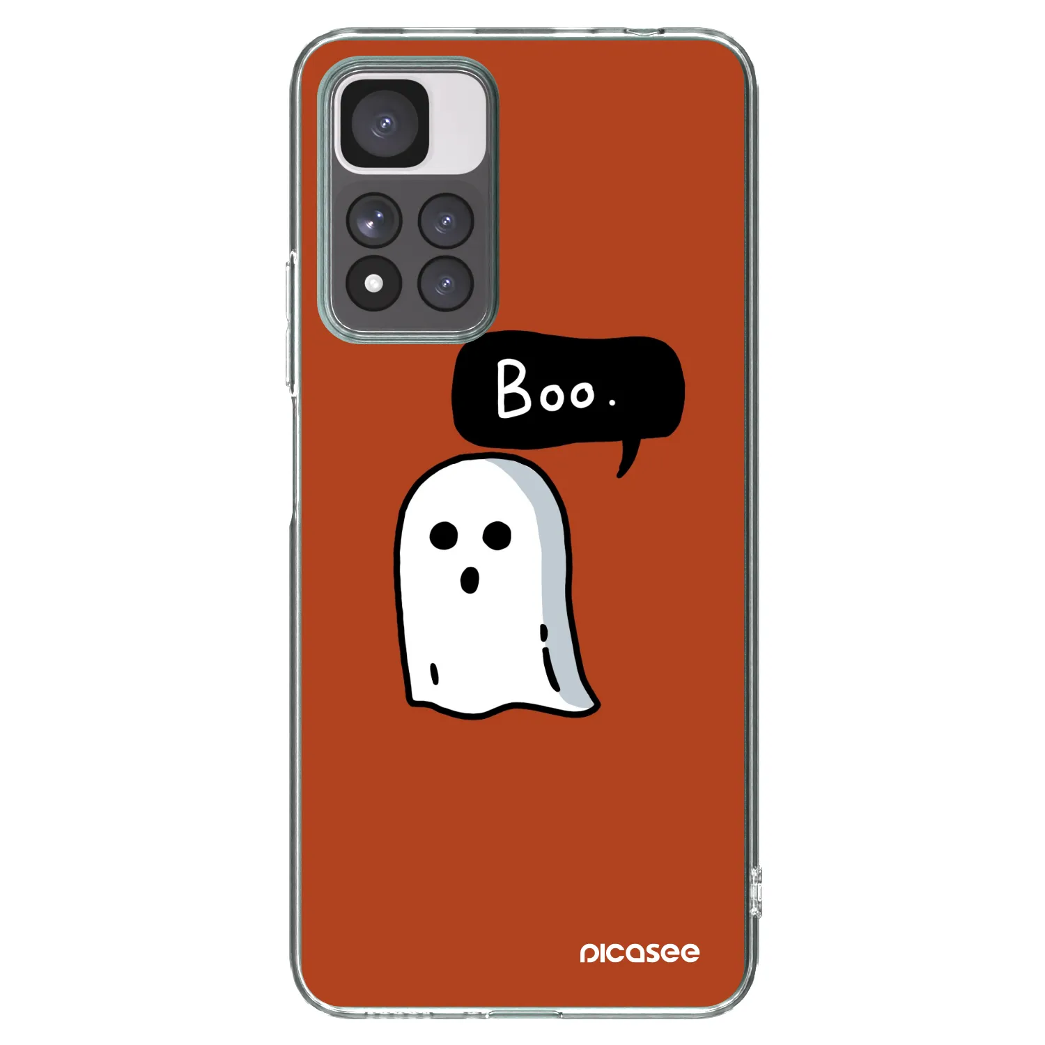 Picasee silikonski prozorni ovitek za Xiaomi Redmi Note 11 Pro+ 5G - Boo