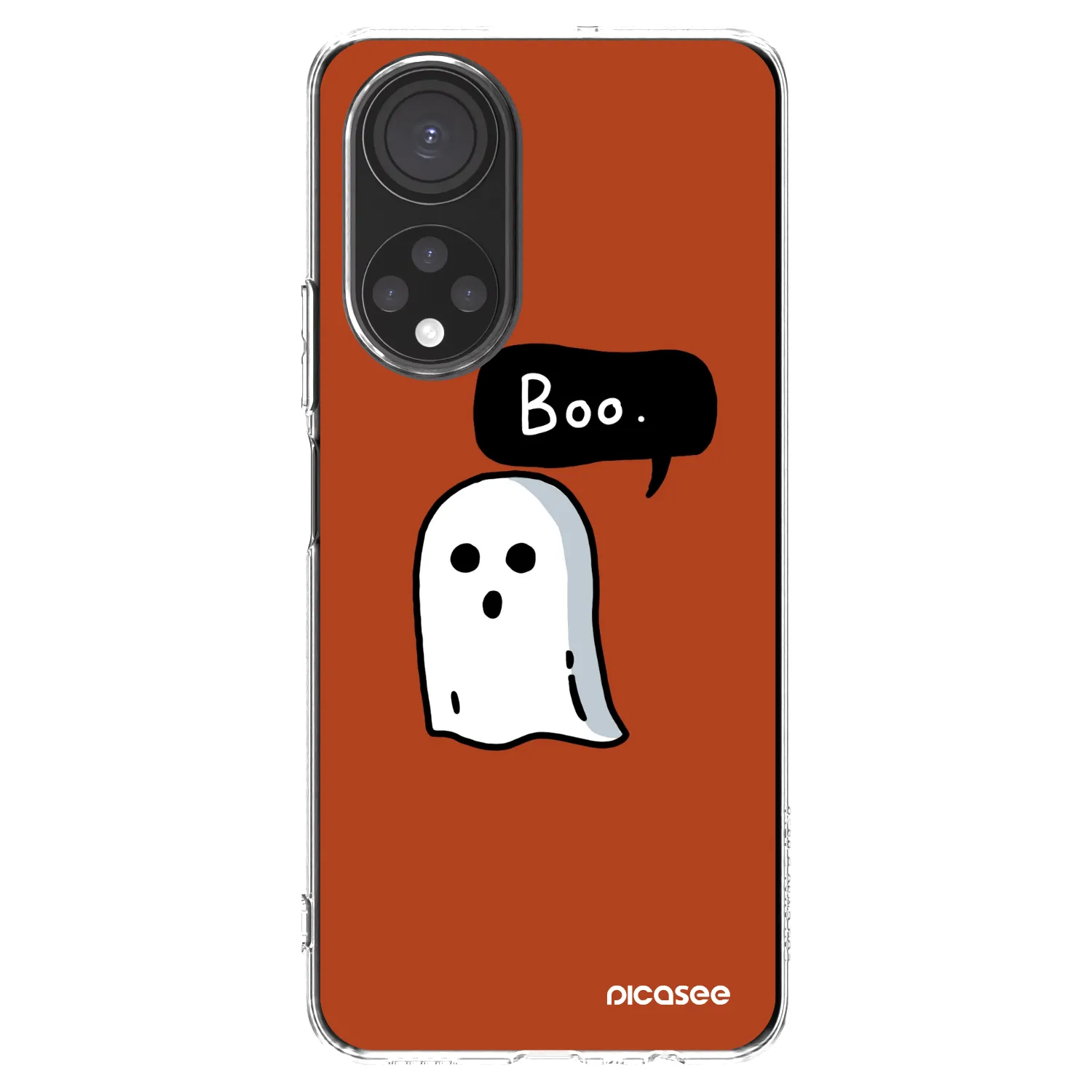 Picasee silikonski prozorni ovitek za Honor X7 - Boo