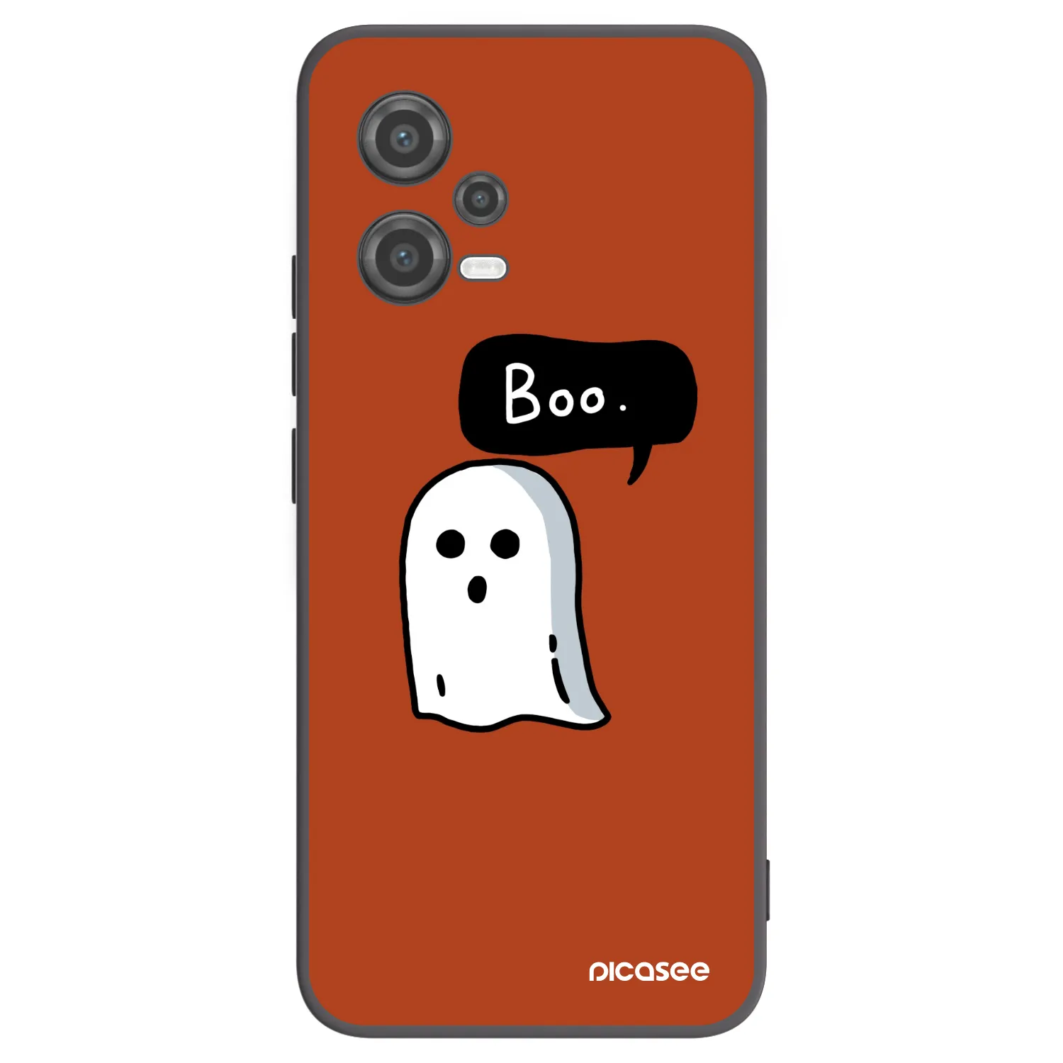 Picasee silikonski črni ovitek za Xiaomi Poco X5 - Boo
