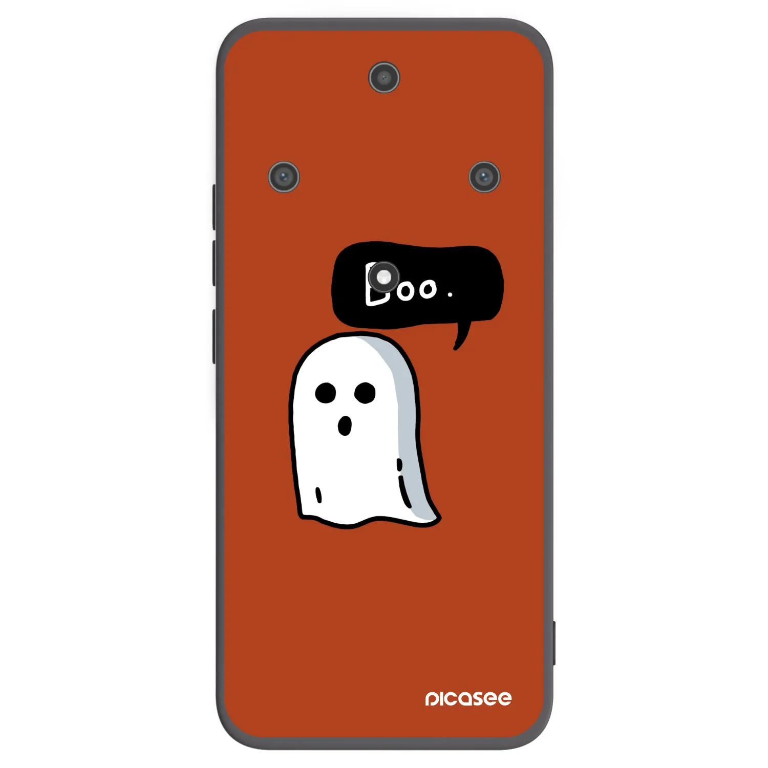 Picasee silikonski črni ovitek za Honor Magic5 Lite 5G - Boo