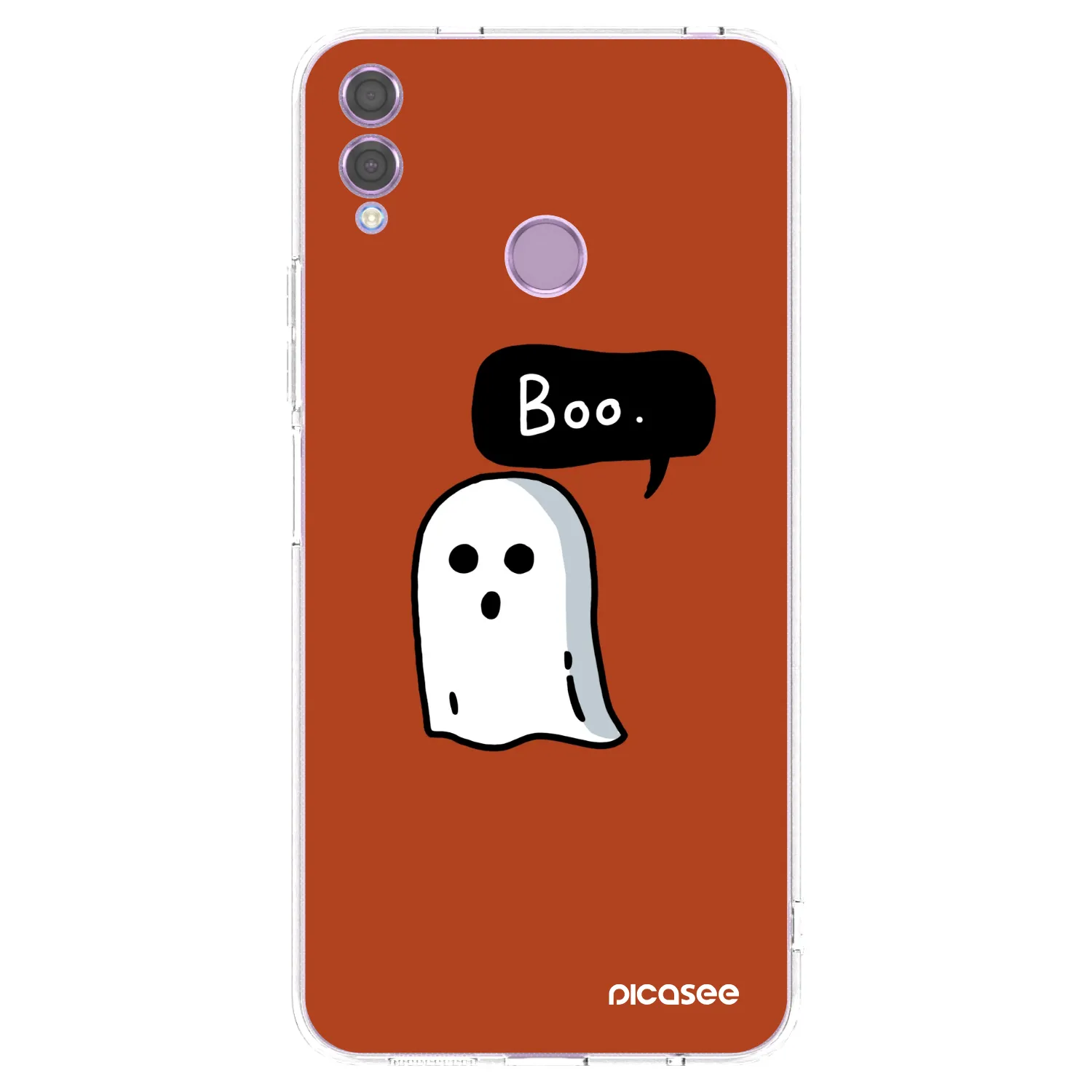 Picasee silikonski prozorni ovitek za Honor 8X - Boo