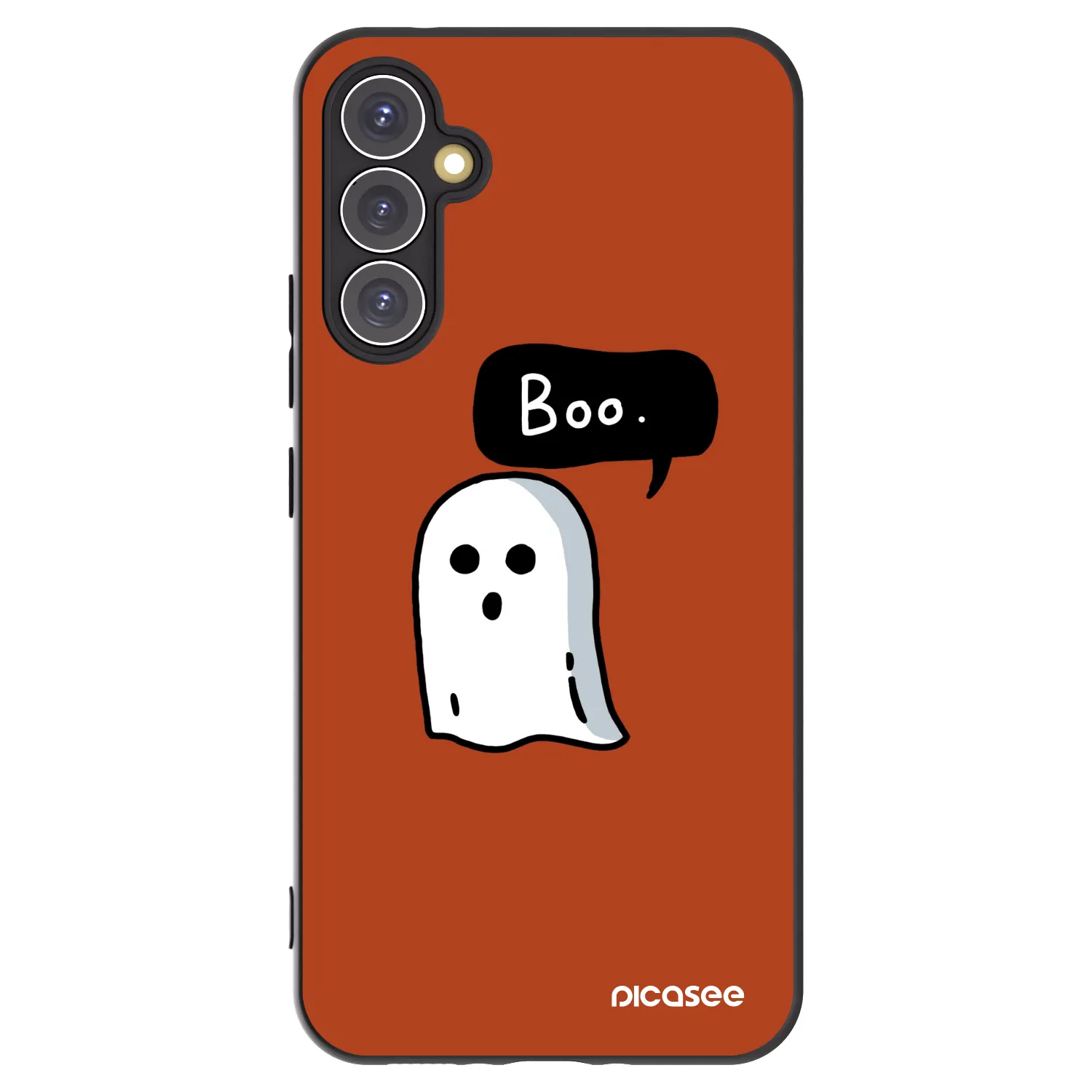 Picasee silikonski črni ovitek za Samsung Galaxy A34 5G A346B - Boo