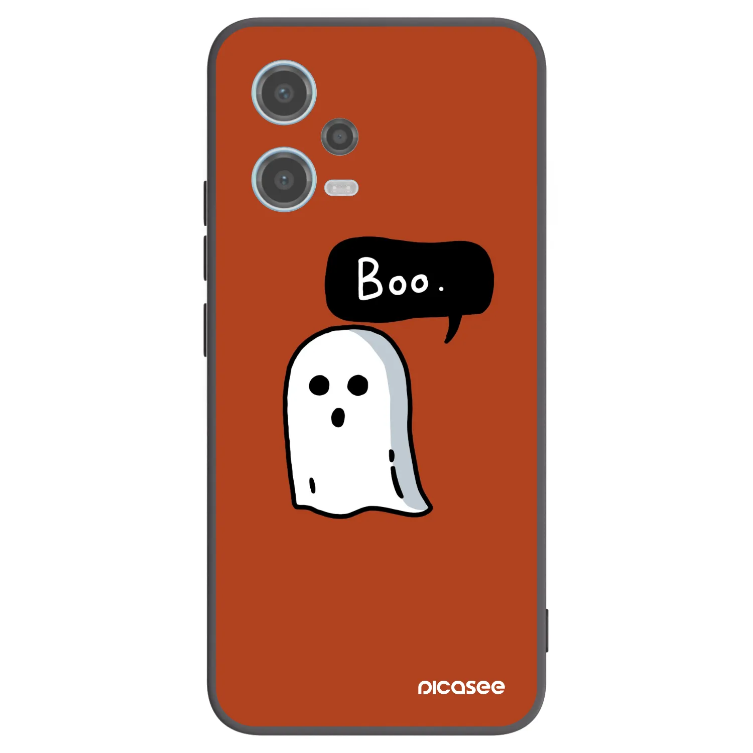 Picasee silikonski črni ovitek za Xiaomi Redmi Note 12 5G - Boo