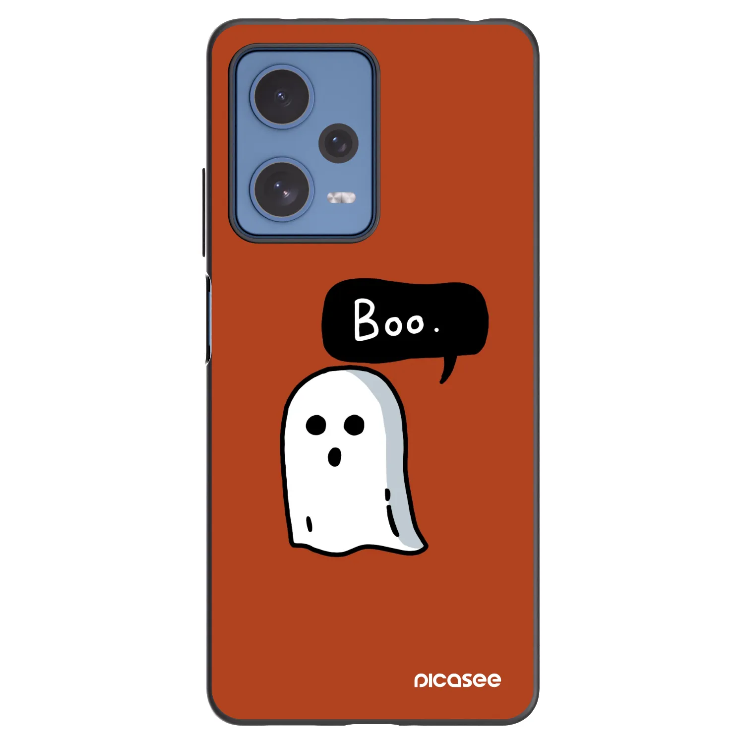 Picasee silikonski črni ovitek za Xiaomi Redmi Note 12 Pro 5G - Boo