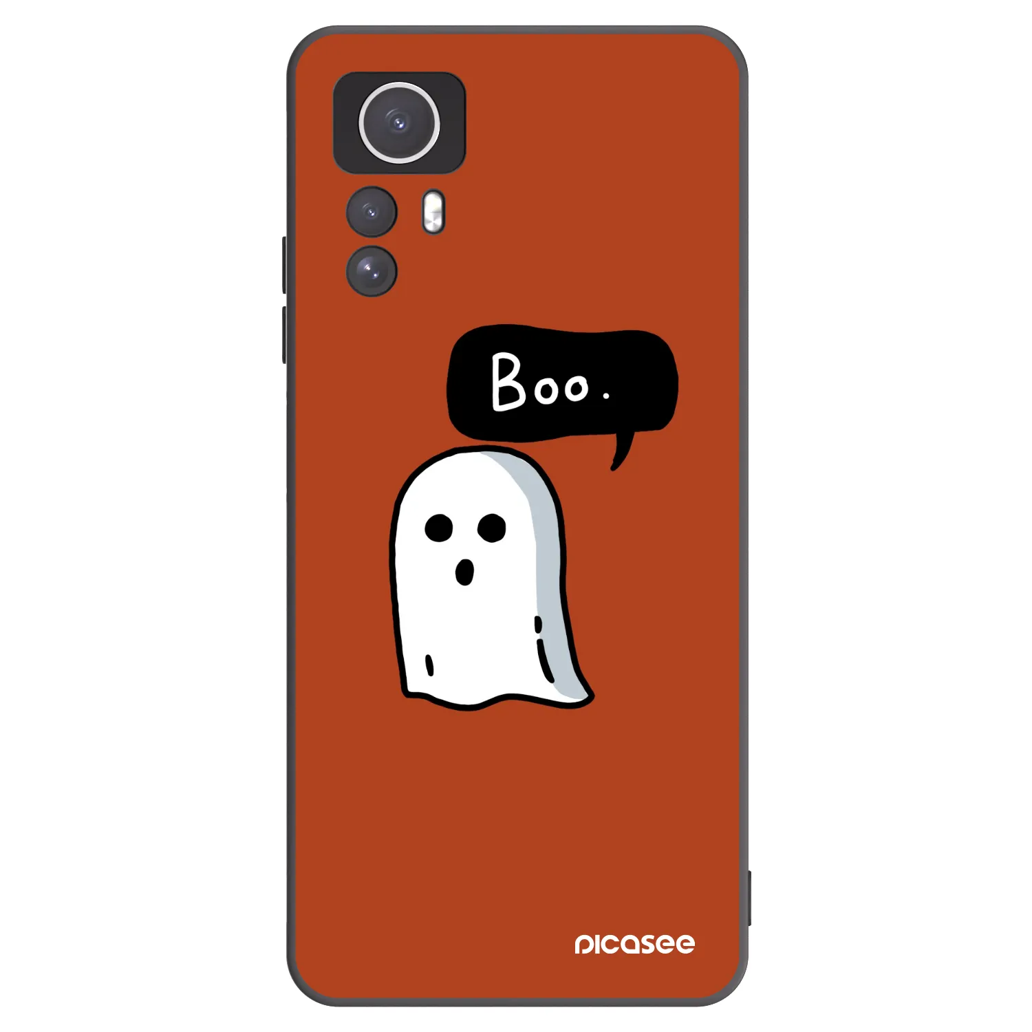 Picasee silikonski črni ovitek za Xiaomi Redmi Note 12S - Boo
