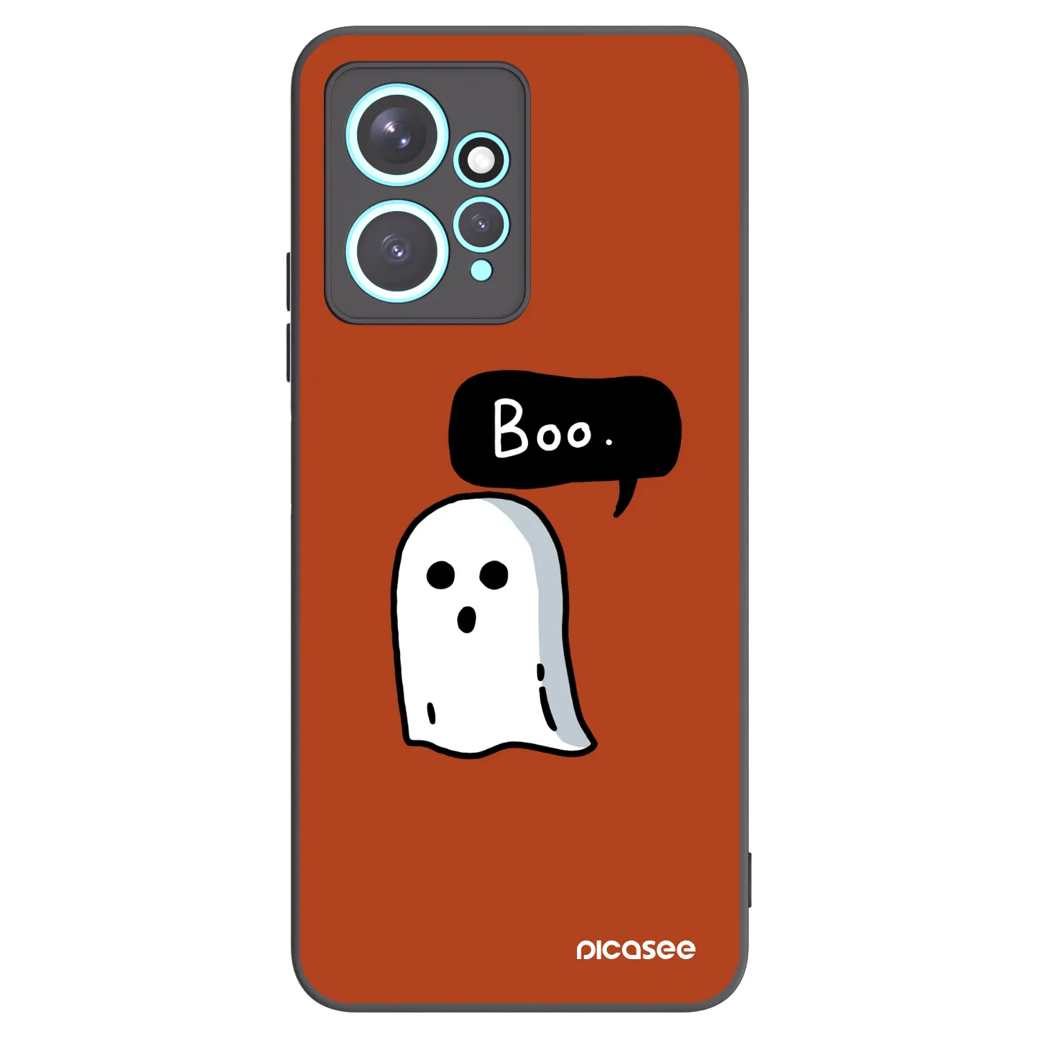 Picasee silikonski črni ovitek za Xiaomi Redmi Note 12 4G - Boo