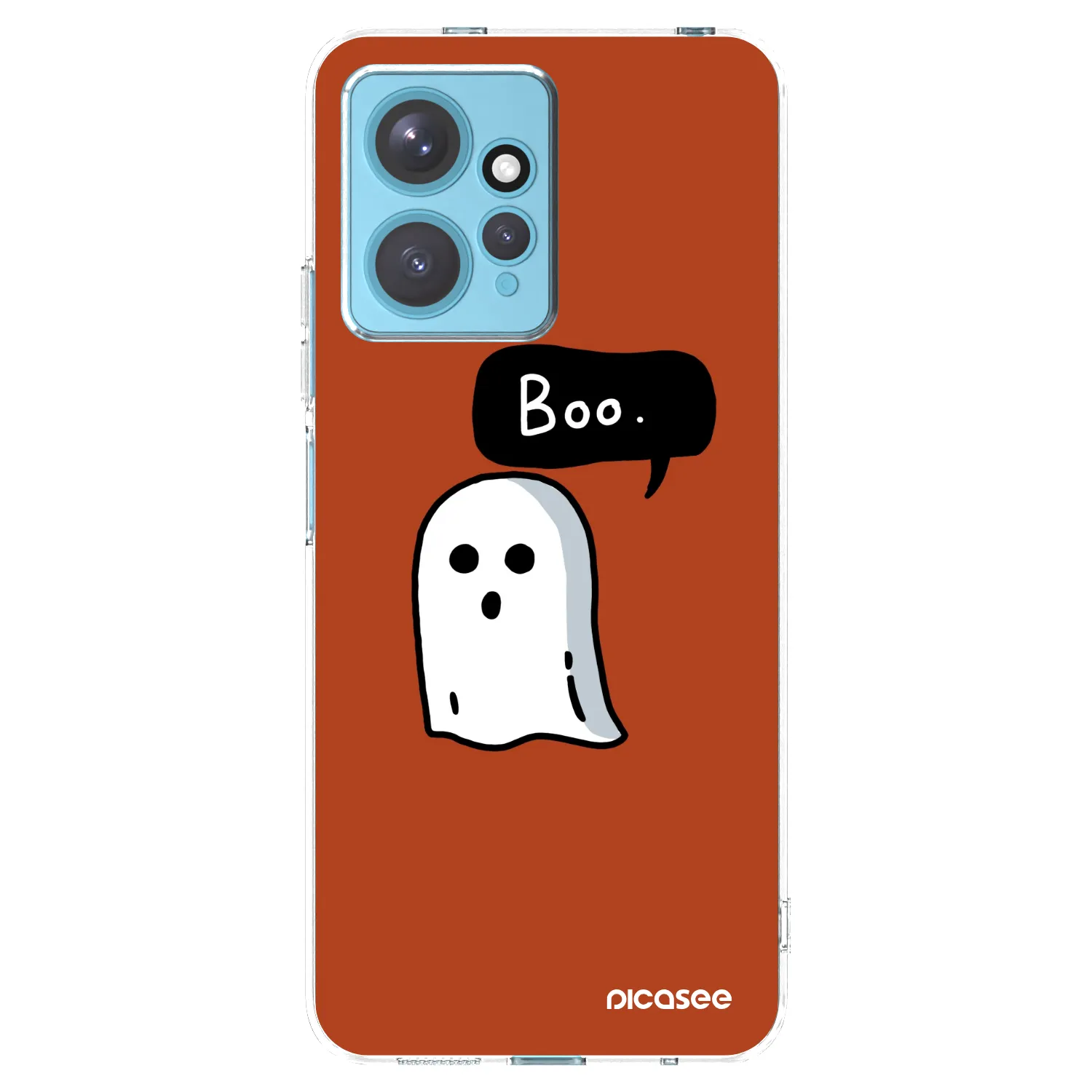 Picasee silikonski prozorni ovitek za Xiaomi Redmi Note 12 4G - Boo