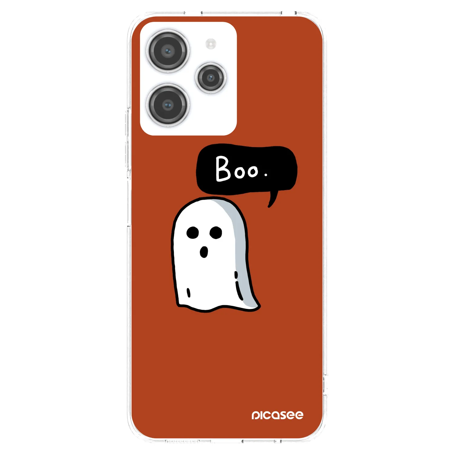 Picasee silikonski prozorni ovitek za Xiaomi Redmi 12 4G - Boo
