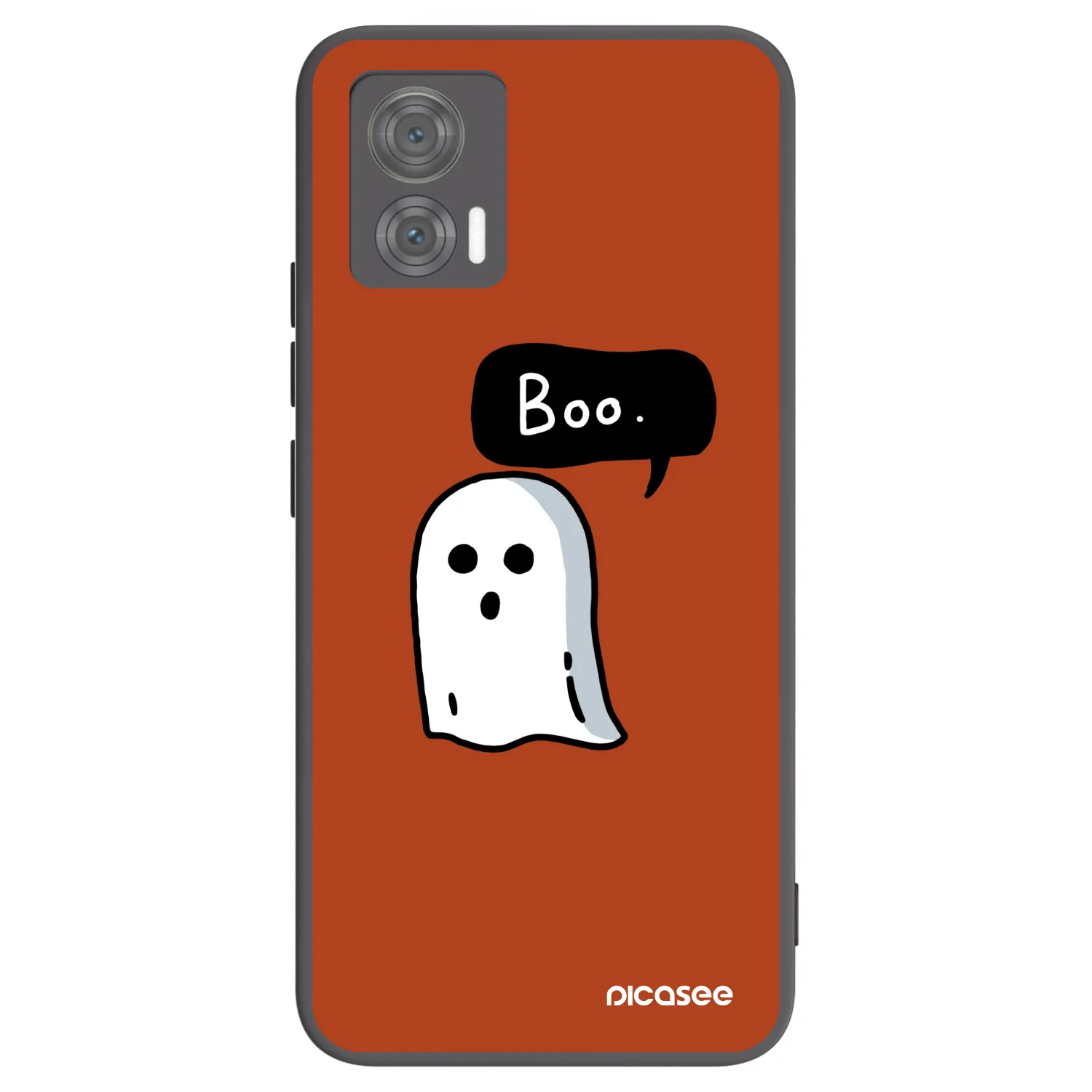 Picasee silikonski črni ovitek za Motorola Edge 30 Neo - Boo