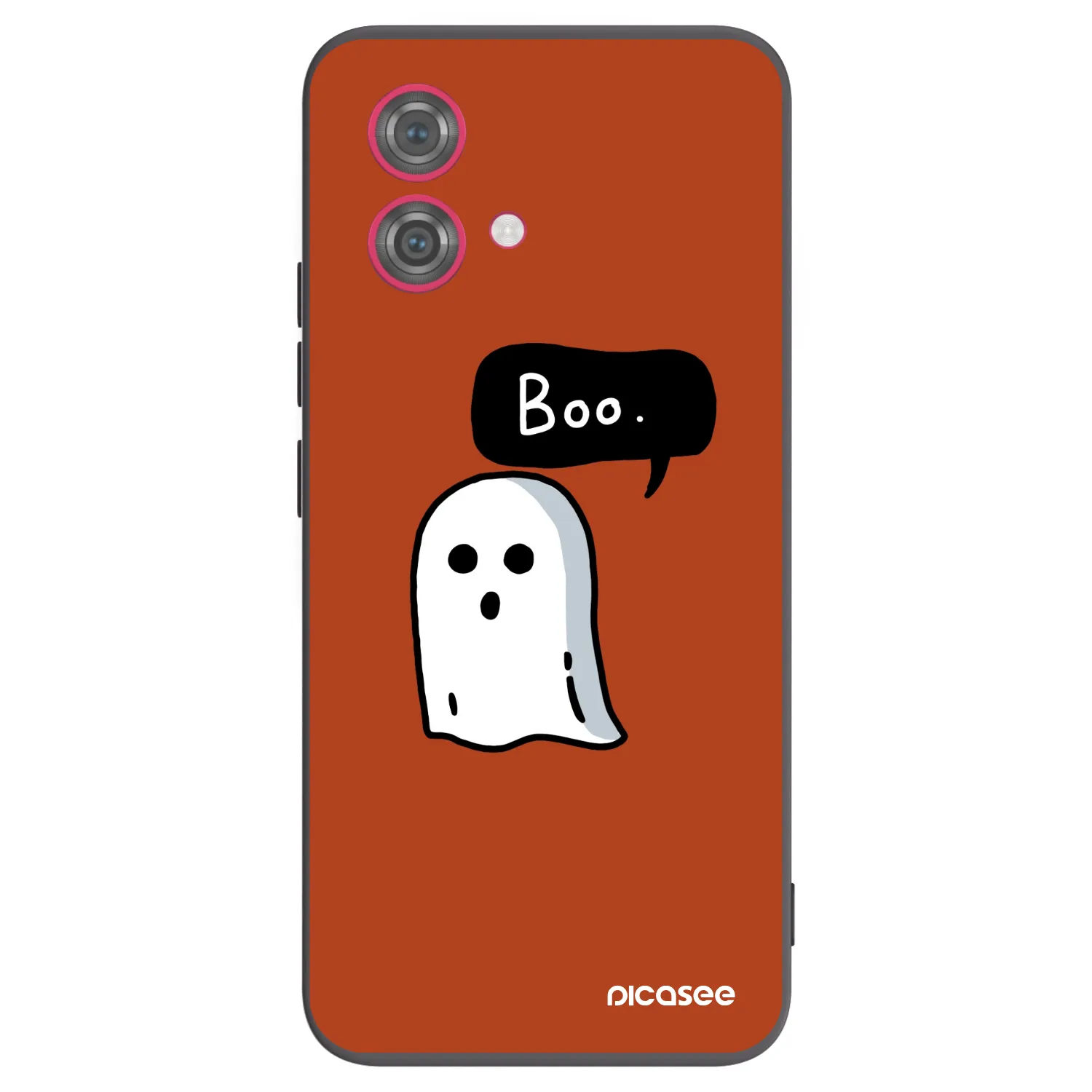 Picasee silikonski črni ovitek za Motorola Moto G84 5G - Boo