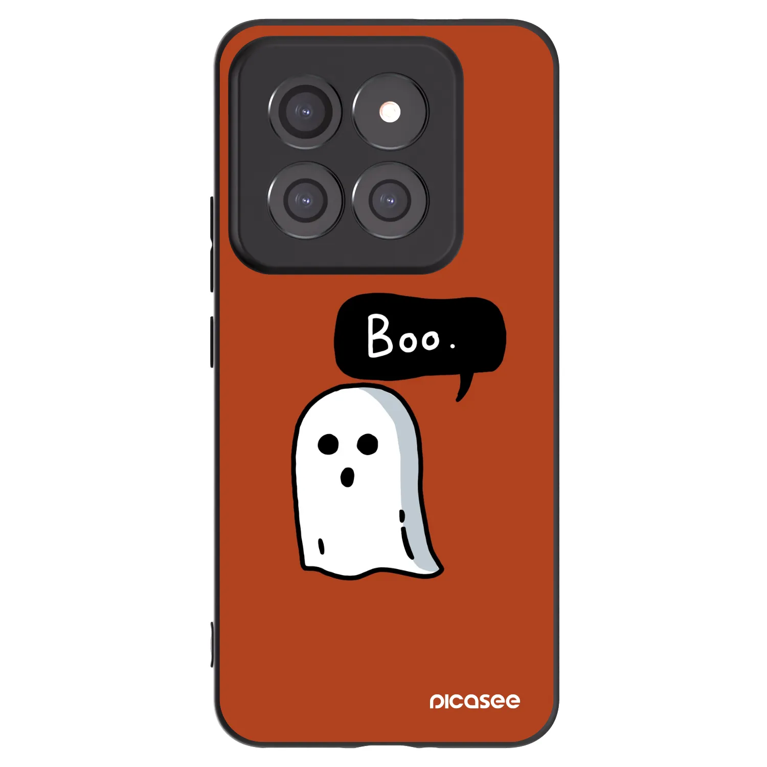 Picasee silikonski črni ovitek za Xiaomi 14 Pro - Boo