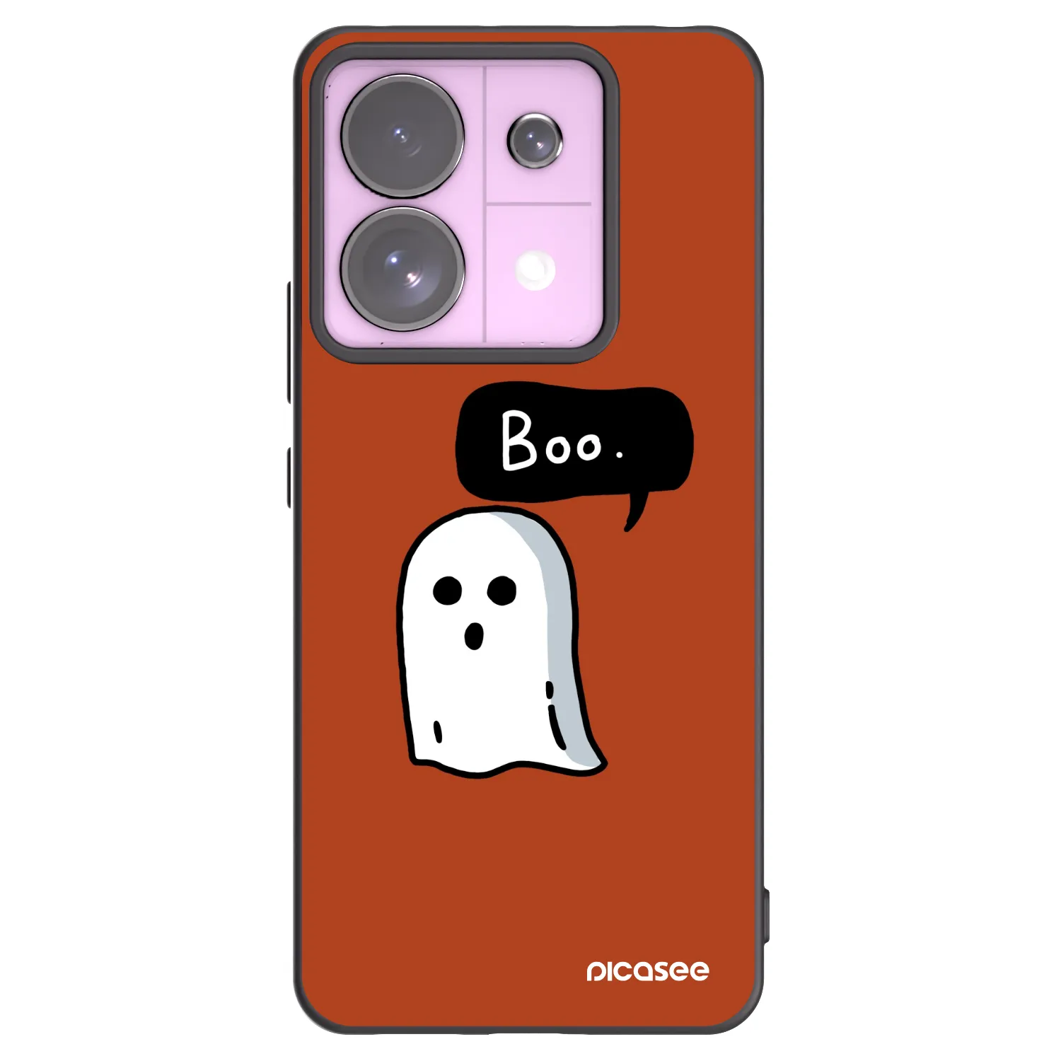 Picasee silikonski črni ovitek za Xiaomi Redmi Note 13 Pro 5G - Boo