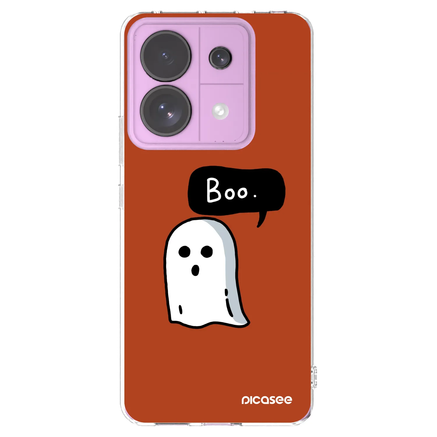 Picasee silikonski prozorni ovitek za Xiaomi Redmi Note 13 Pro 5G - Boo