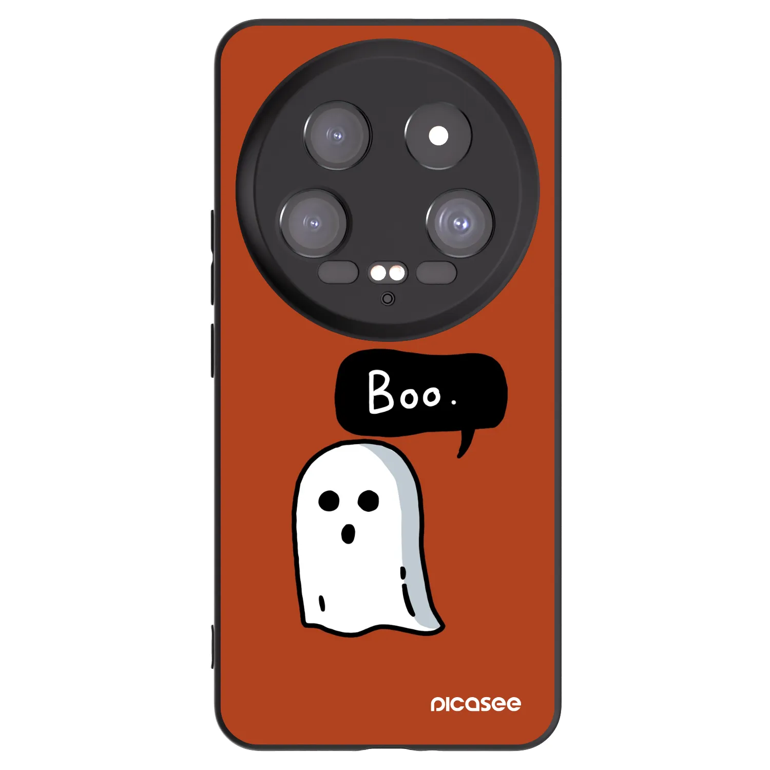 Picasee silikonski črni ovitek za Xiaomi 14 Ultra - Boo