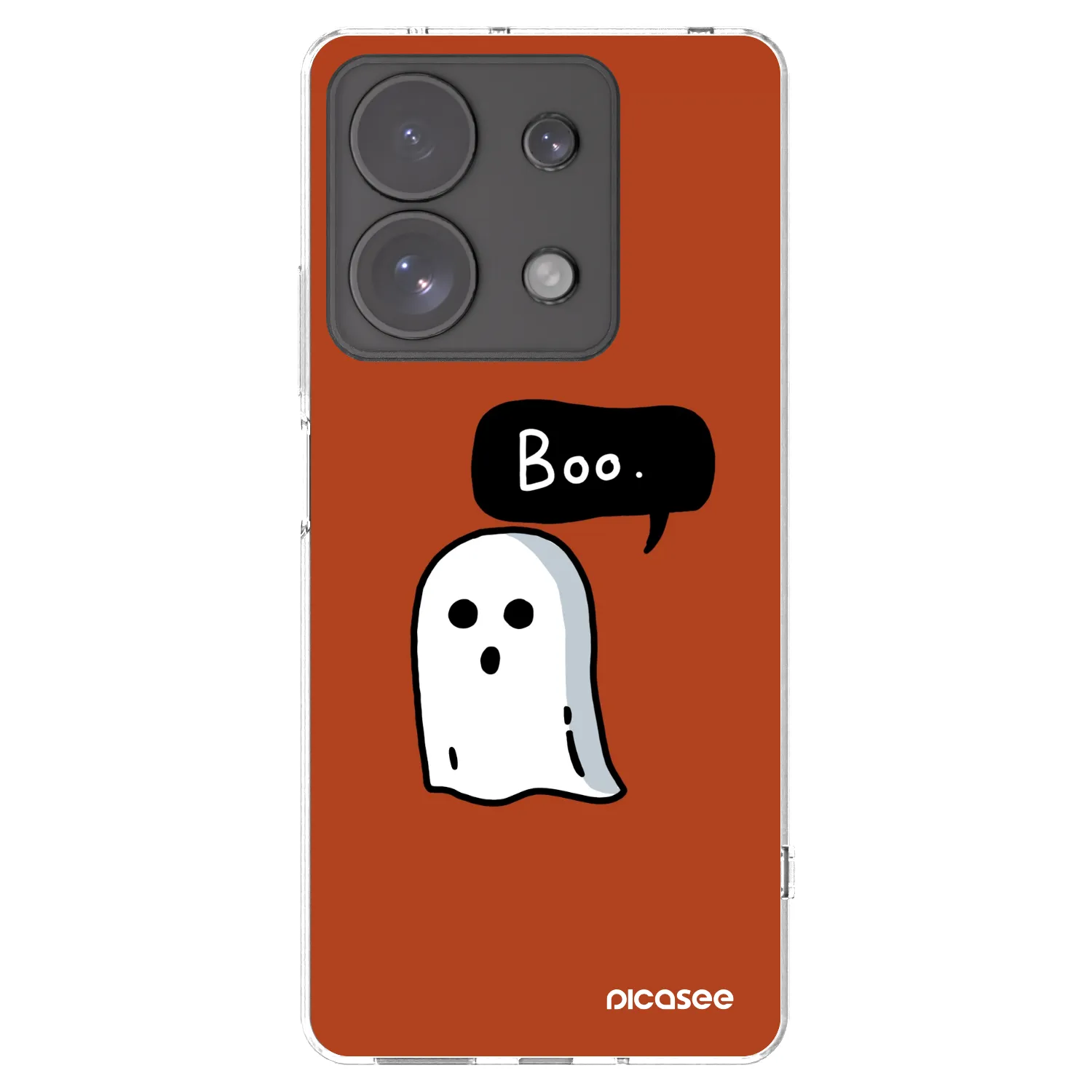 Picasee silikonski prozorni ovitek za Xiaomi Redmi Note 13 Pro 4G - Boo