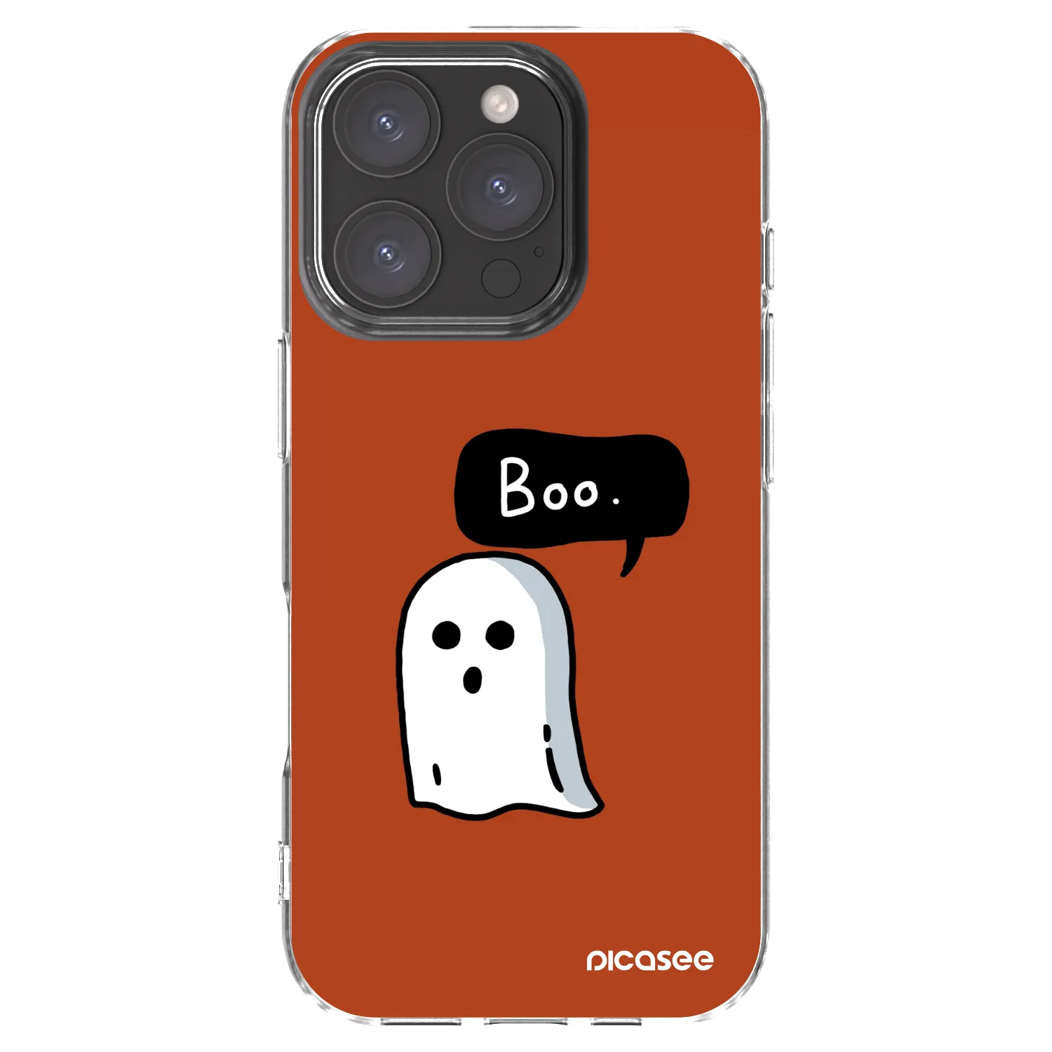 Picasee silikonski prozorni ovitek za Apple iPhone 16 Pro - Boo