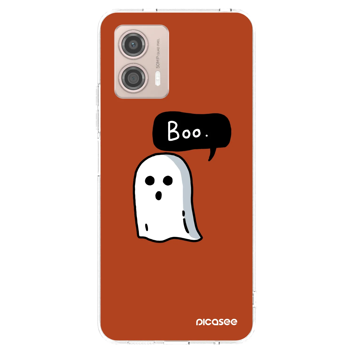 Picasee silikonski prozorni ovitek za Motorola Moto G53 5G - Boo